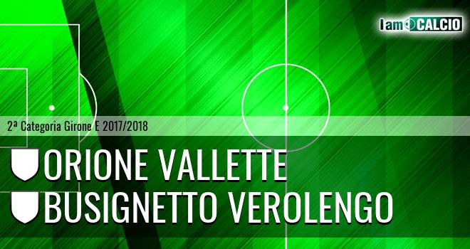 Orione Vallette - Busignetto Verolengo