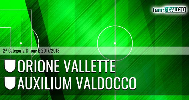 Orione Vallette - Auxilium Valdocco