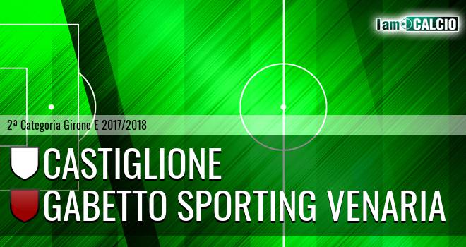 Castiglione - Gabetto Sporting Venaria