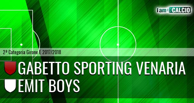 Gabetto Sporting Venaria - Emit Boys