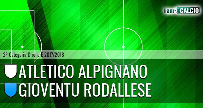 Atletico Alpignano - Gioventu Rodallese