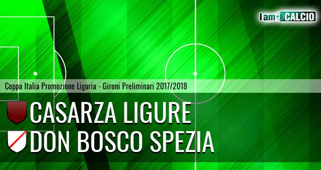 Casarza Ligure - Don Bosco Spezia