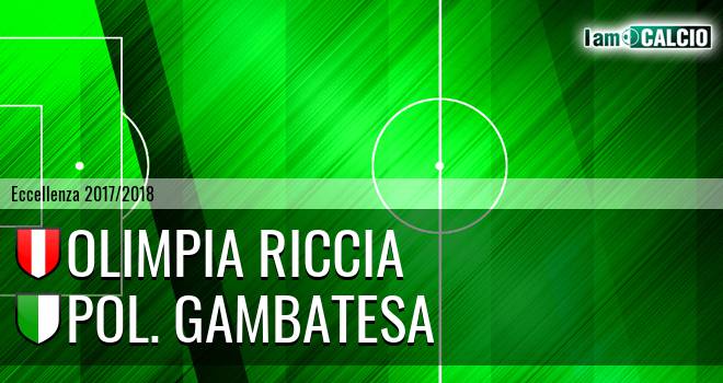 Olimpia Riccia - Polisportiva Gambatesa