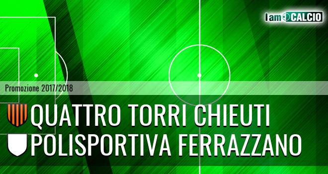 Quattro Torri Chieuti - Polisportiva Ferrazzano