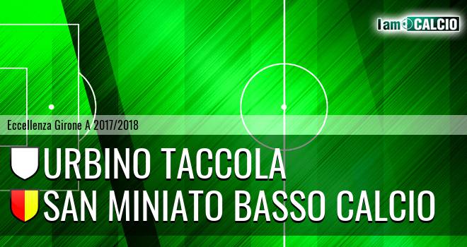 Urbino Taccola - San Miniato Basso Calcio