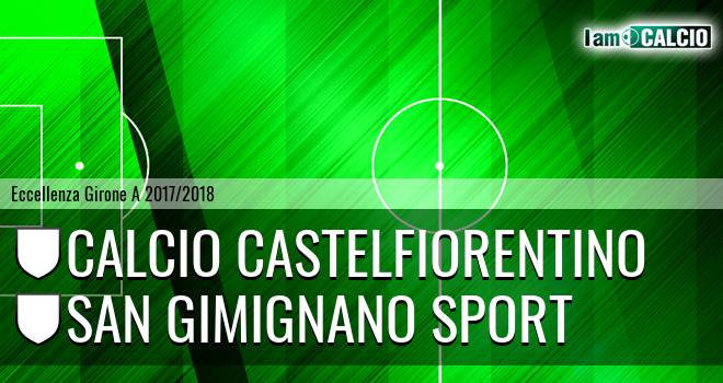 Calcio Castelfiorentino - San Gimignano