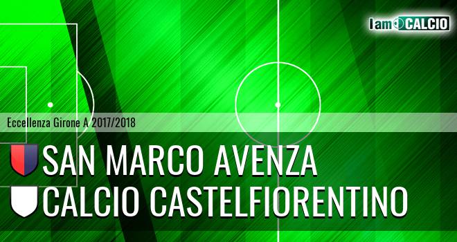 San Marco Avenza - Calcio Castelfiorentino