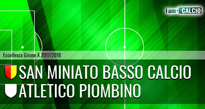 San Miniato Basso Calcio - Atletico Piombino