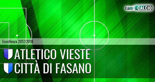 Atletico Vieste - Citta' di Fasano