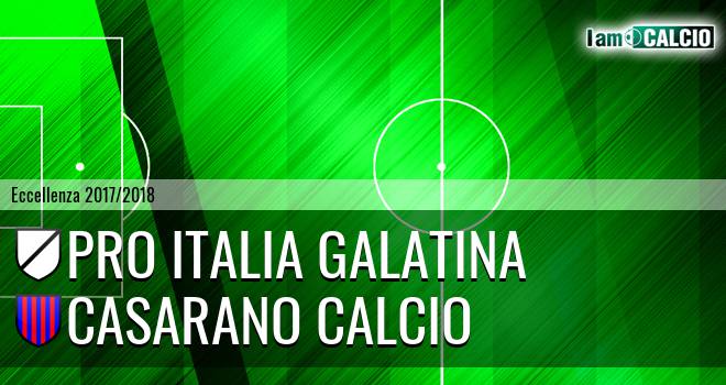 Pro Italia Galatina - Casarano Calcio