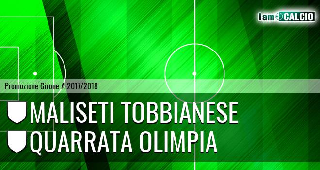 Maliseti Tobbianese - Quarrata Olimpia