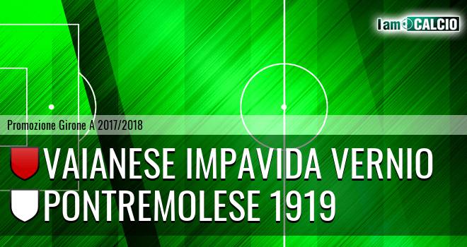 Vaianese Impavida Vernio - Pontremolese 1919