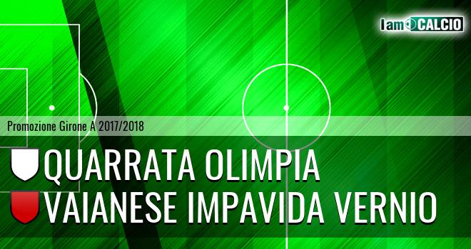 Quarrata Olimpia - Vaianese Impavida Vernio