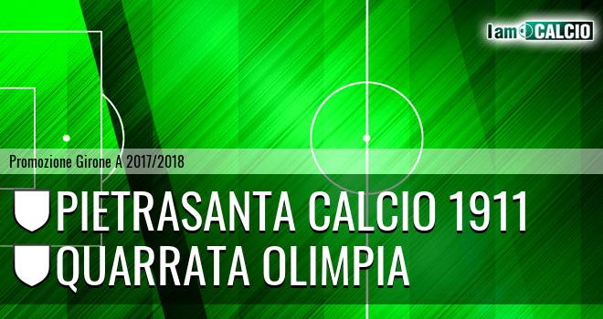 Pietrasanta Calcio 1911 - Quarrata Olimpia