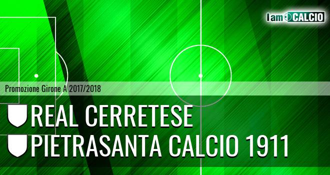 Real Cerretese - Pietrasanta Calcio 1911