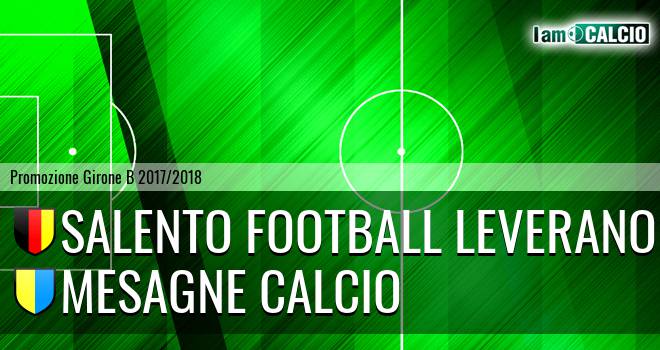 Salento Football Leverano - Mesagne Calcio