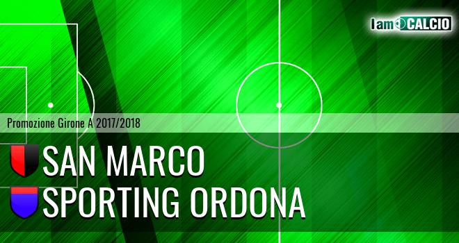 San Marco - Sporting Ordona