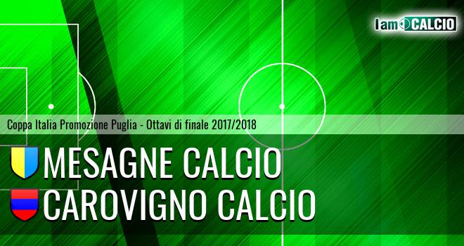 Mesagne Calcio - Real Carovigno