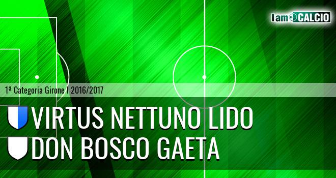 Virtus Nettuno Lido - Don Bosco Gaeta