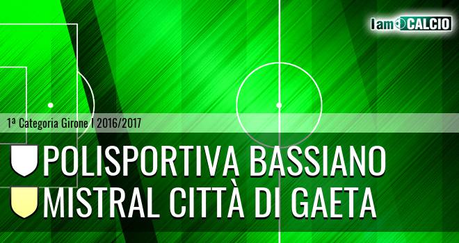 Polisportiva Bassiano - Mistral Città di Gaeta