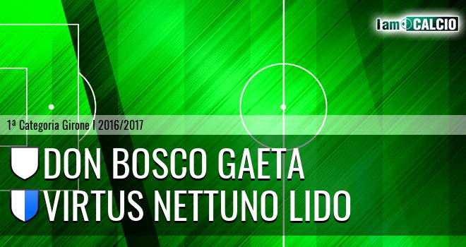 Don Bosco Gaeta - Virtus Nettuno Lido