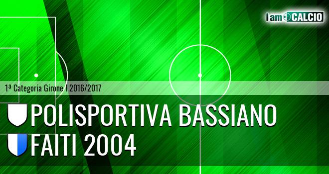 Polisportiva Bassiano - Faiti 2004