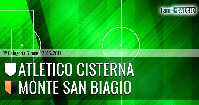 Atletico Cisterna - Monte San Biagio