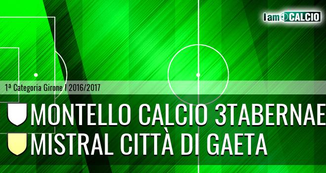 Montello Calcio 3Tabernae - Mistral Città di Gaeta