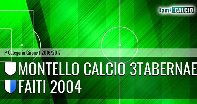 Montello Calcio 3Tabernae - Faiti 2004