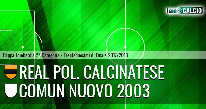 Real pol. Calcinatese - Comun Nuovo 2003