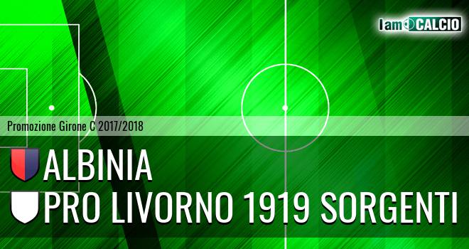 Albinia - Pro Livorno 1919