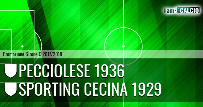 Pecciolese 1936 - Sporting Cecina 1929