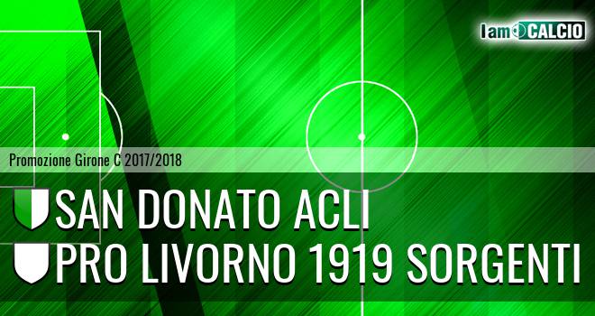 San Donato Acli - Pro Livorno 1919