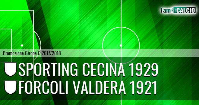 Sporting Cecina 1929 - Forcoli Valdera 1921