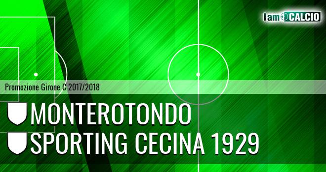 Monterotondo - Sporting Cecina 1929