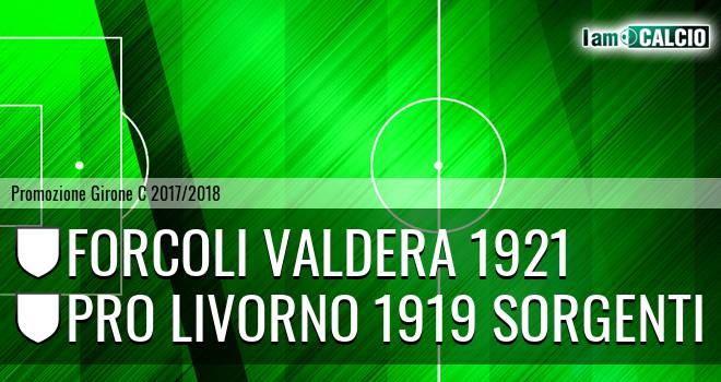 Forcoli Valdera 1921 - Pro Livorno 1919