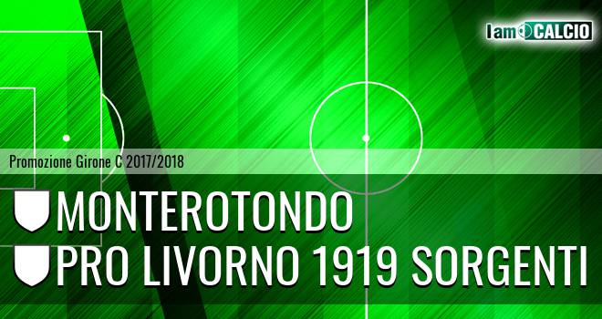 Monterotondo - Pro Livorno 1919