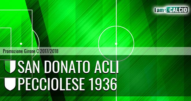 San Donato Acli - Pecciolese 1936