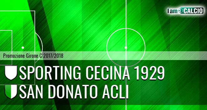 Sporting Cecina 1929 - San Donato Acli