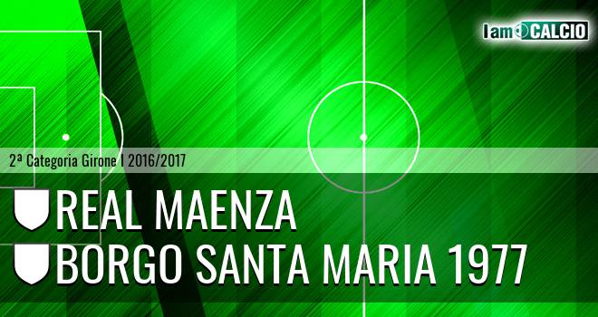 Real Maenza - Borgo Santa Maria 1977