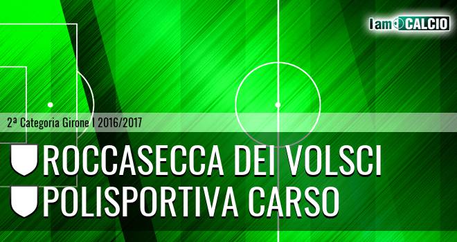 Roccasecca dei Volsci - Polisportiva Carso