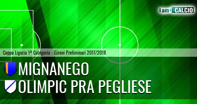 Mignanego - Olimpic Pra Pegliese