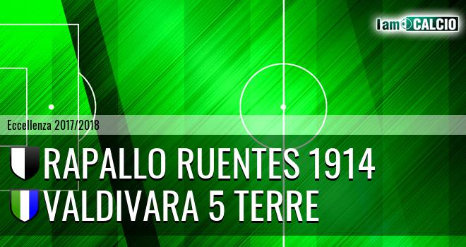 Rapallo Ruentes 1914 - Valdivara 5 Terre