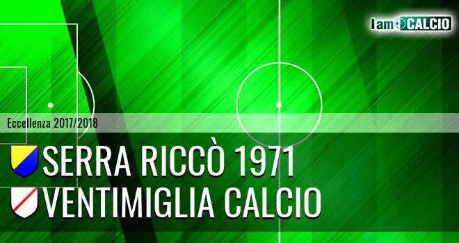 Serra Riccò 1971 - Ventimiglia Calcio