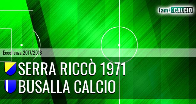 Serra Riccò 1971 - Busalla Calcio