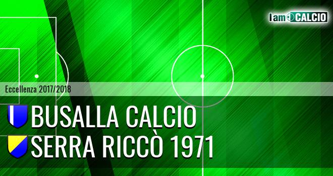 Busalla Calcio - Serra Riccò 1971