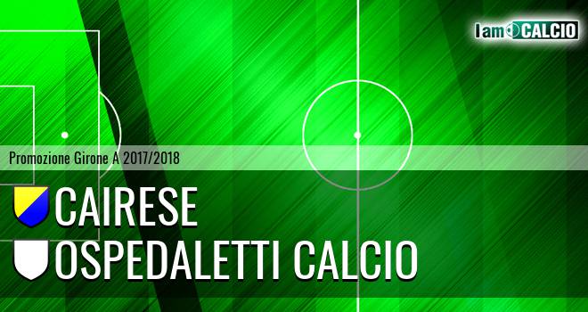 Cairese - Ospedaletti Calcio