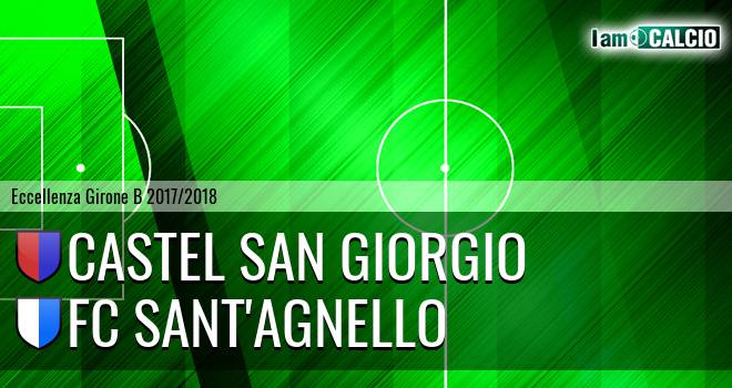 Castel San Giorgio - FC Sant'Agnello