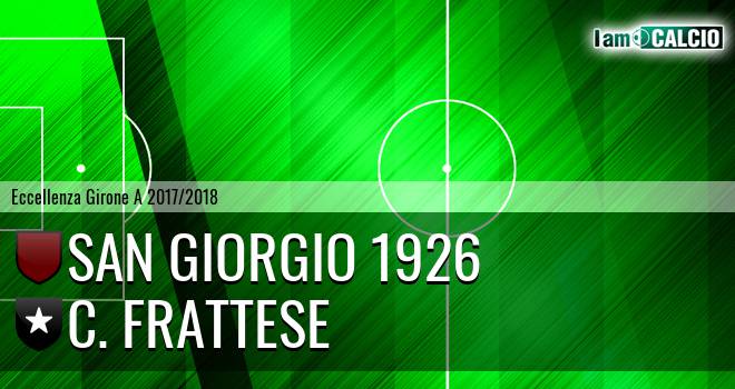 San Giorgio 1926 - Frattamaggiore Calcio