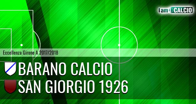 Barano Calcio - San Giorgio 1926